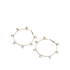 گوشواره مرواریدی Drift pearl hoop - اوریفلیم